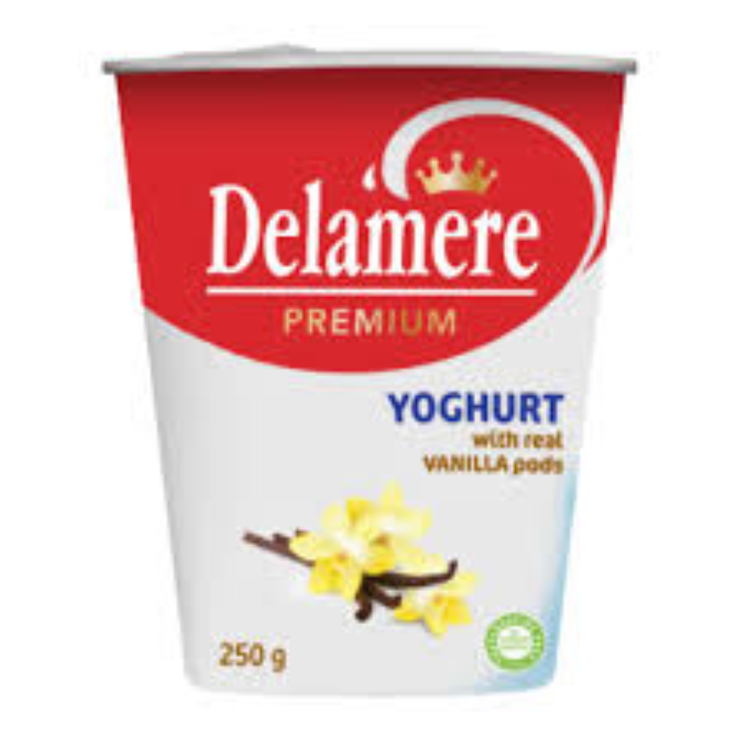 DELAMERE VANILLA CUP 250ML